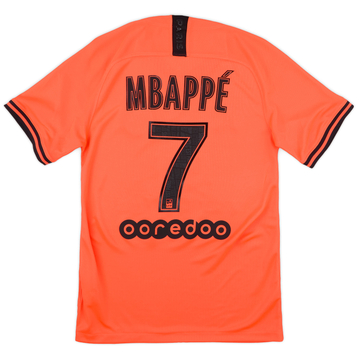 2019-20 Paris Saint-Germain Away Shirt Mbappe #7 - 9/10 - (S)