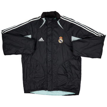 2004-05 Real Madrid adidas Padded Bench Coat - 8/10 - (M/L)