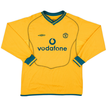 2000-02 Manchester United GK Shirt - 9/10 - (L.Boys)