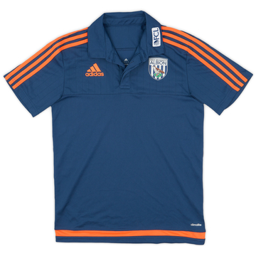 2015-16 West Brom adidas Polo Shirt - 9/10 - (S)