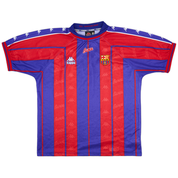 1997-98 Barcelona Home Shirt - 7/10 - (L)