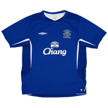 2005-06 Everton Home Shirt - 8/10 - (XL)