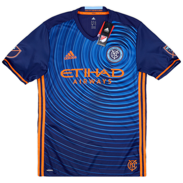 2016-17 New York City Authentic Away Shirt (M)