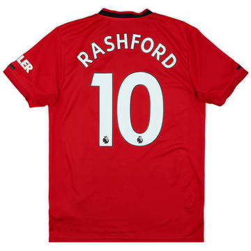 2019-20 Manchester United Home Shirt Rashford #10 - 5/10 - (M)