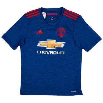 2016-17 Manchester United Away Shirt - 9/10 - (XL.Boys)