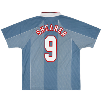 1996-97 England Away Shirt Shearer #9 - 9/10 - (XL)