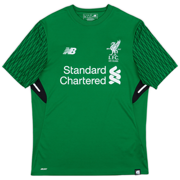 2017-18 Liverpool '125 Years' GK S/S Shirt - 8/10 - (S)