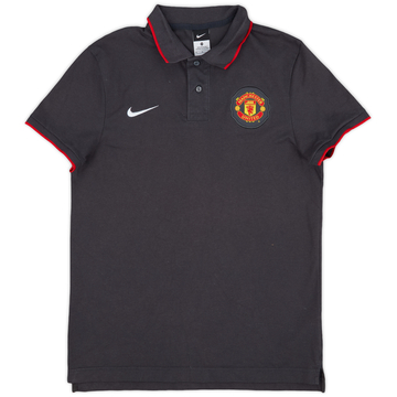 2010-11 Manchester United Nike Polo Shirt - 9/10 - (M)