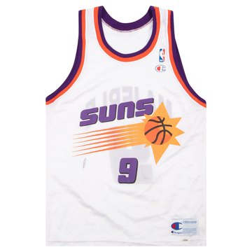 1992-95 Phoenix Suns Majerle #9 Champion Jersey (Home) M
