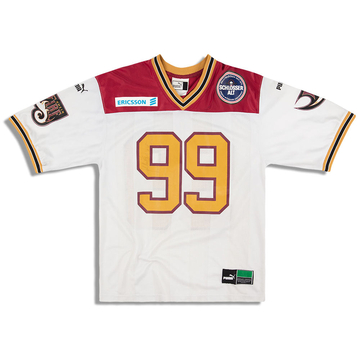 2000 Rhein Fire Fitzpatrick #99 Signed Puma Jersey (Away) S