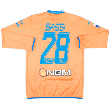2013-14 Empoli Match Issue GK Shirt Bassi #28