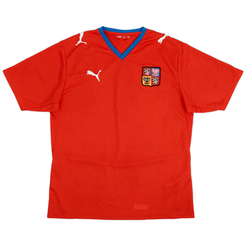 2008-09 Czech Republic Basic Home Shirt - 9/10 - (L)
