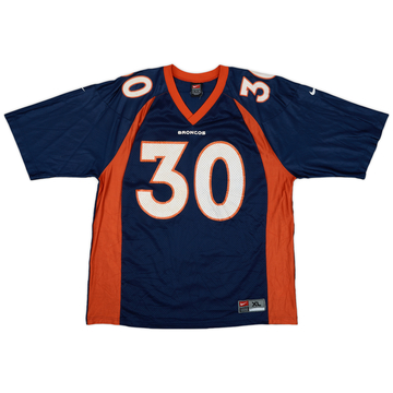 1997-00 Denver Broncos Davis #30 Nike Home Jersey - 6/10 - (XL)