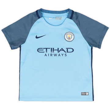 2016-17 Manchester City Home Shirt - 6/10 - (5-6 Years)