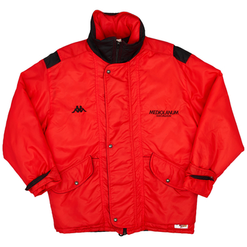 1988-90 AC Milan Kappa Padded Bench Coat - 5/10 - (S)
