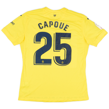2020-21 Villarreal Match Issue Copa del Rey Home Shirt Capoue #25