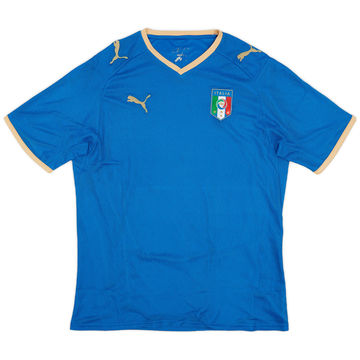 2007-08 Italy Home Shirt - 8/10 - (L)