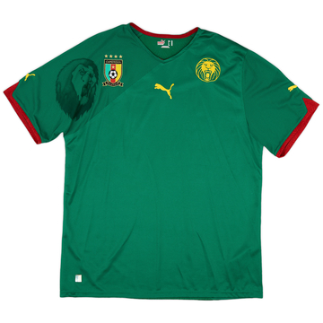 2010-11 Cameroon Home Shirt - 8/10 - (XL)