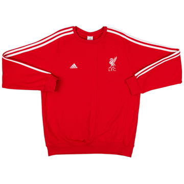 2009-10 Liverpool adidas Sweat Top - 9/10 - (XXL)