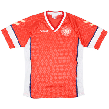 1990-92 Denmark Home Shirt - 9/10 - (XL)