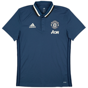 2016-17 Manchester United adidas Polo Shirt - 8/10 - (M)