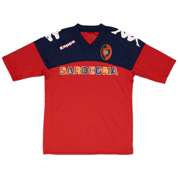 2011-12 Cagliari Kappa Training Shirt - 7/10 - (S)