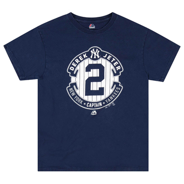 2010s New York Yankees Jeter Majestic Tee M