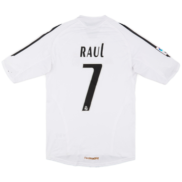 2005-06 Real Madrid Home Shirt Raul #7 - 5/10 - (M)