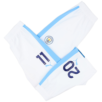 2023-24 Manchester City Player Issue Home Shorts # - 6/10