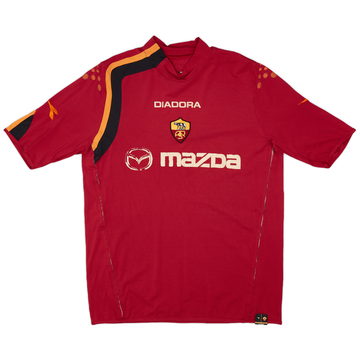 2004-05 Roma Home Shirt - 5/10 - (XL)