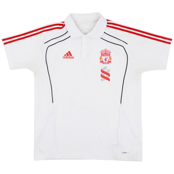 2010-11 Liverpool adidas Polo Shirt - 6/10 - (M/L)