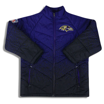 2008-11 Baltimore Ravens Reebok Padded Coat Y