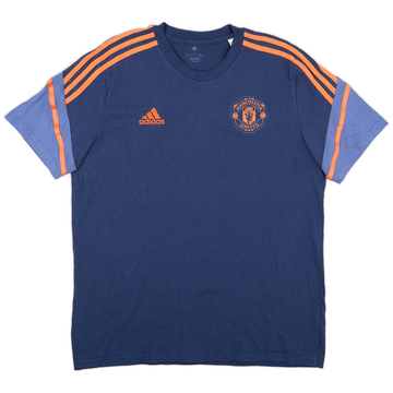 2022-23 Manchester United adidas Cotton Tee - 8/10 - (L)