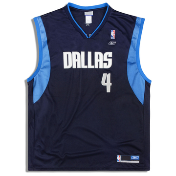2002-05 Dallas Mavericks Finley #4 Reebok Jersey (Away) XL