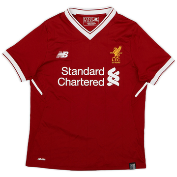 2017-18 Liverpool 125 Years Home Shirt - 8/10 - (M.Boys)