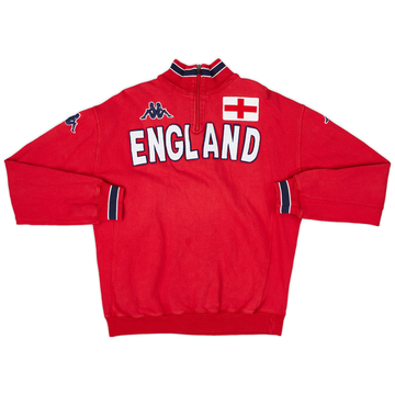 2009-10 England Kappa Track Jacket - 7/10 - (L)