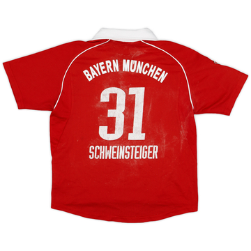 2005-06 Bayern Munich Home Shirt Schweinsteiger #31 - 5/10 - (M.Boys)