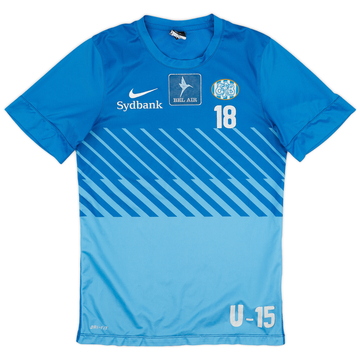 2013-14 Esbjerg Player Issue Nike Training Shirt - 6/10 - (S)