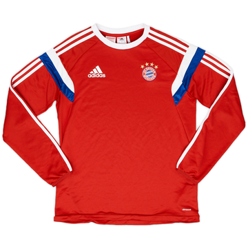 2014-15 Bayern Munich adidas Sweat Top - 8/10 - (XL.Boys)