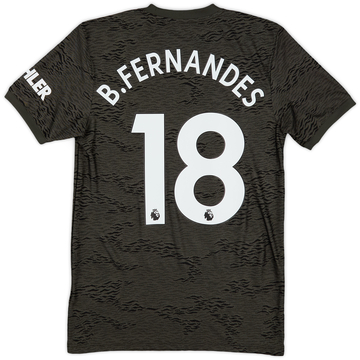 2020-21 Manchester United Away Shirt B.Fernandes #18 - 8/10 - (XS)
