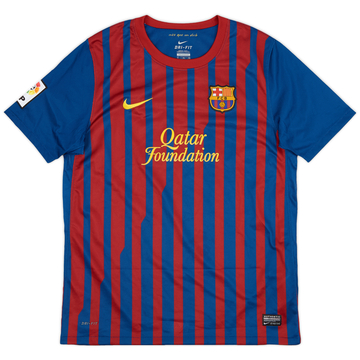 2011-12 Barcelona Home Shirt - 9/10 - (XL.Boys)