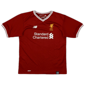 2017-18 Liverpool 125 Years Home Shirt - 7/10 - (6-7 Years)