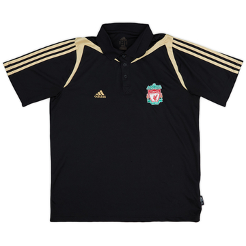 2008-09 Liverpool adidas Polo Shirt - 7/10 - (L)