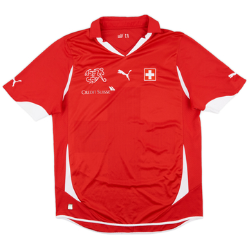 2010-11 Switzerland Home Shirt - 8/10 - (XL)