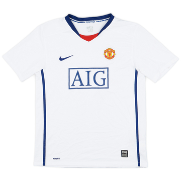 2008-10 Manchester United Away Shirt - 8/10 - (XL.Boys)