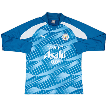 2023-24 Manchester City Player Issue Pre-Match Sweat Top - 9/10