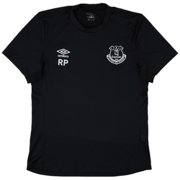 2017-18 Everton Umbro Staff Issue Training Shirt RP - 8/10 - (M)