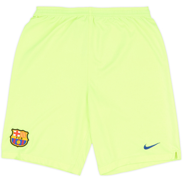 2018-19 Barcelona Away Shorts - 9/10 - (XL.Boys)