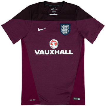 2014-16 England Nike Training Shirt - 8/10 - (S)