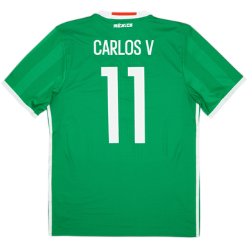 2016-17 Mexico Copa America Player Issue Home Shirt Carlos V #11 (L)